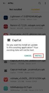 How to download Capcut app