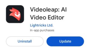 videoleap app