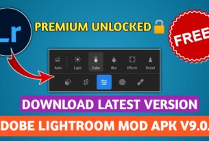Latest Version Adobe Lightroom MOD APK 9.0.0 Download (Premium Unlocked)