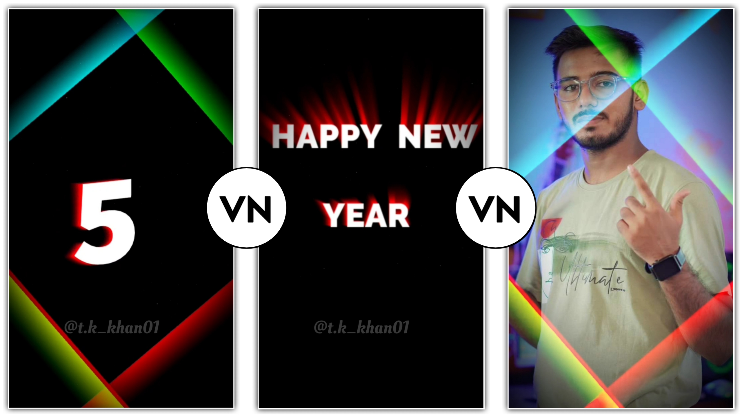 Happy New Year 2024 Video Editing