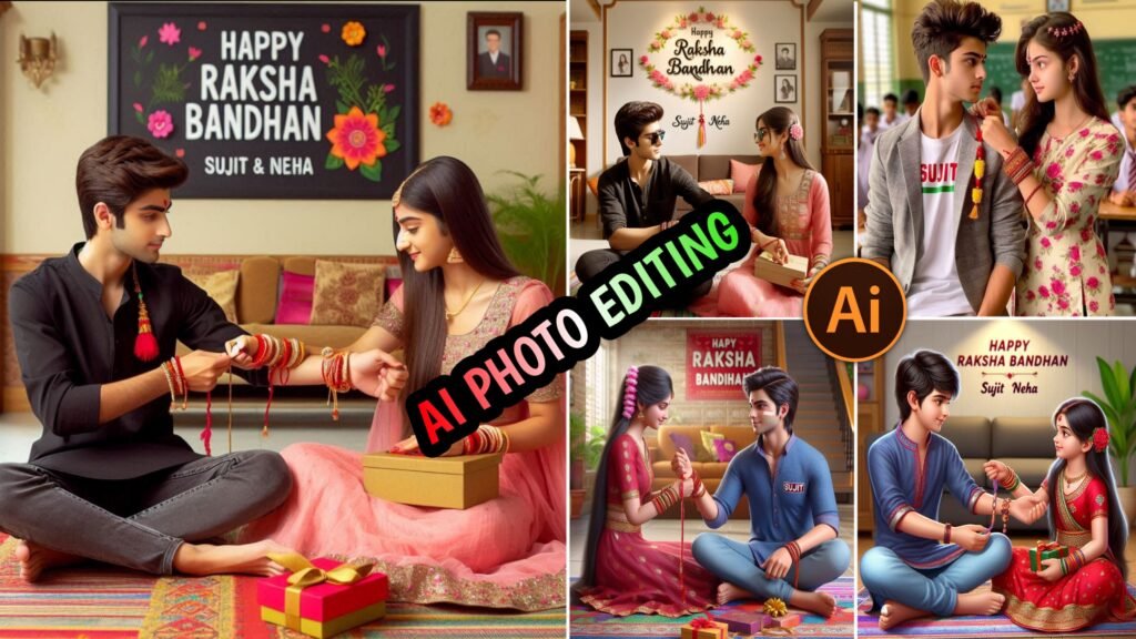 Raksha Bandhan Ai Photo Editing Bing Image Creator Prompt - Technical Sujit