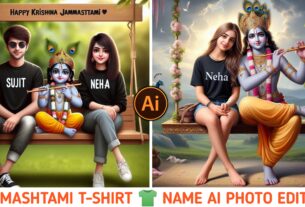 Krishna Janmashtami T-Shirt Name Ai Photo Editing Bing Image Creator Prompt