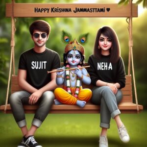 Krishna Janmashtami T-Shirt Name Ai Photo Editing Bing Image Creator Prompt