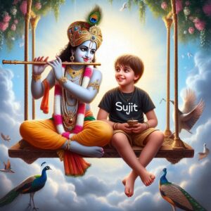 Krishna Janmashtami T-Shirt Name Ai Photo Editing Bing Image Creator Prompt