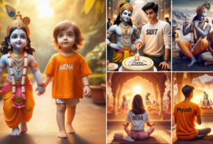 Krishna Janmashtami Ai Photo Editing Prompt - Bing Ai Janmashtami Prompt