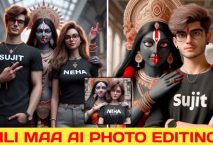 Navratri Kali Maa Ai Photo Editing with Bing Image Creator Prompts