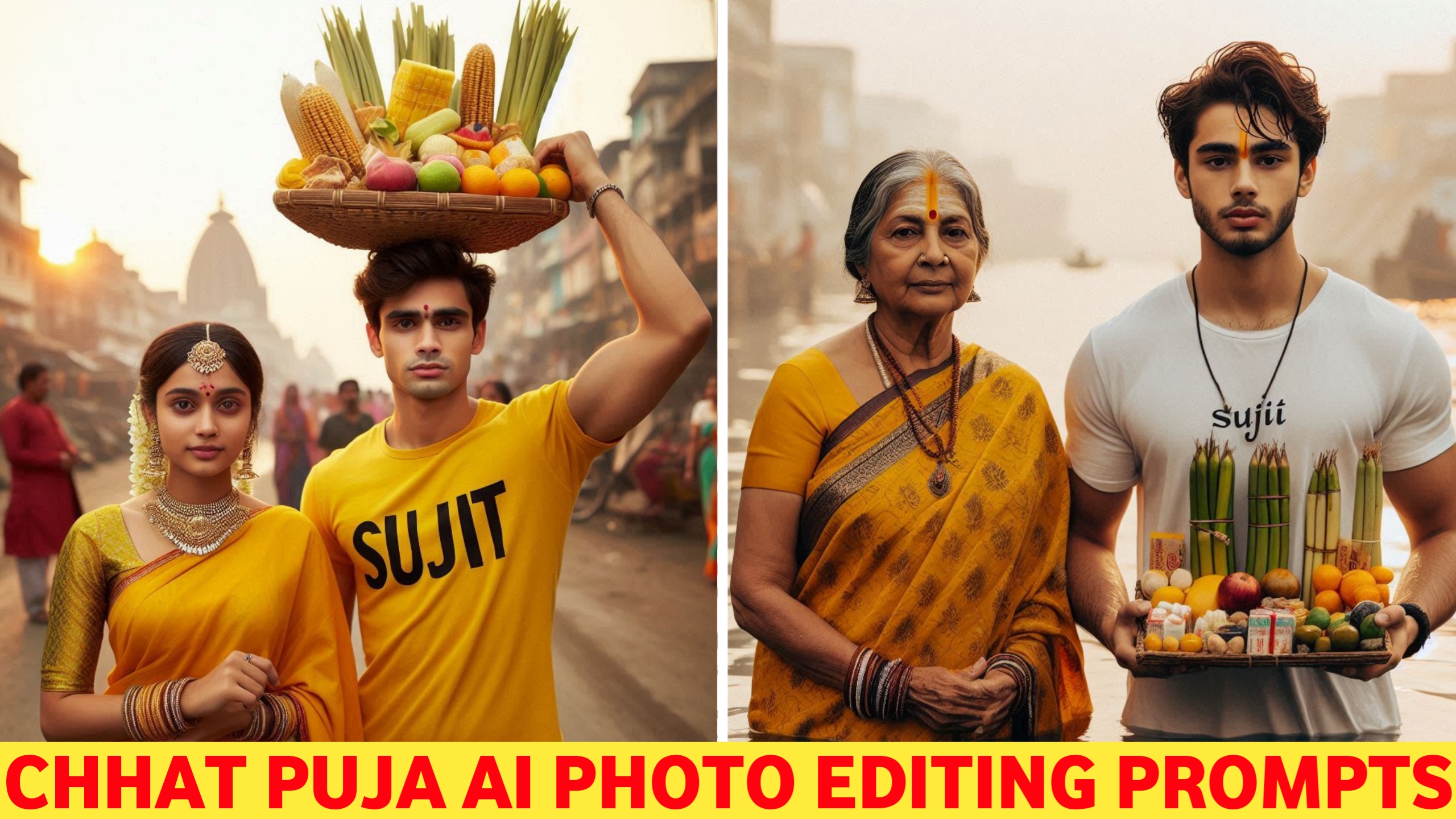 Chhath Puja Ai Photo Editing Prompts 2024