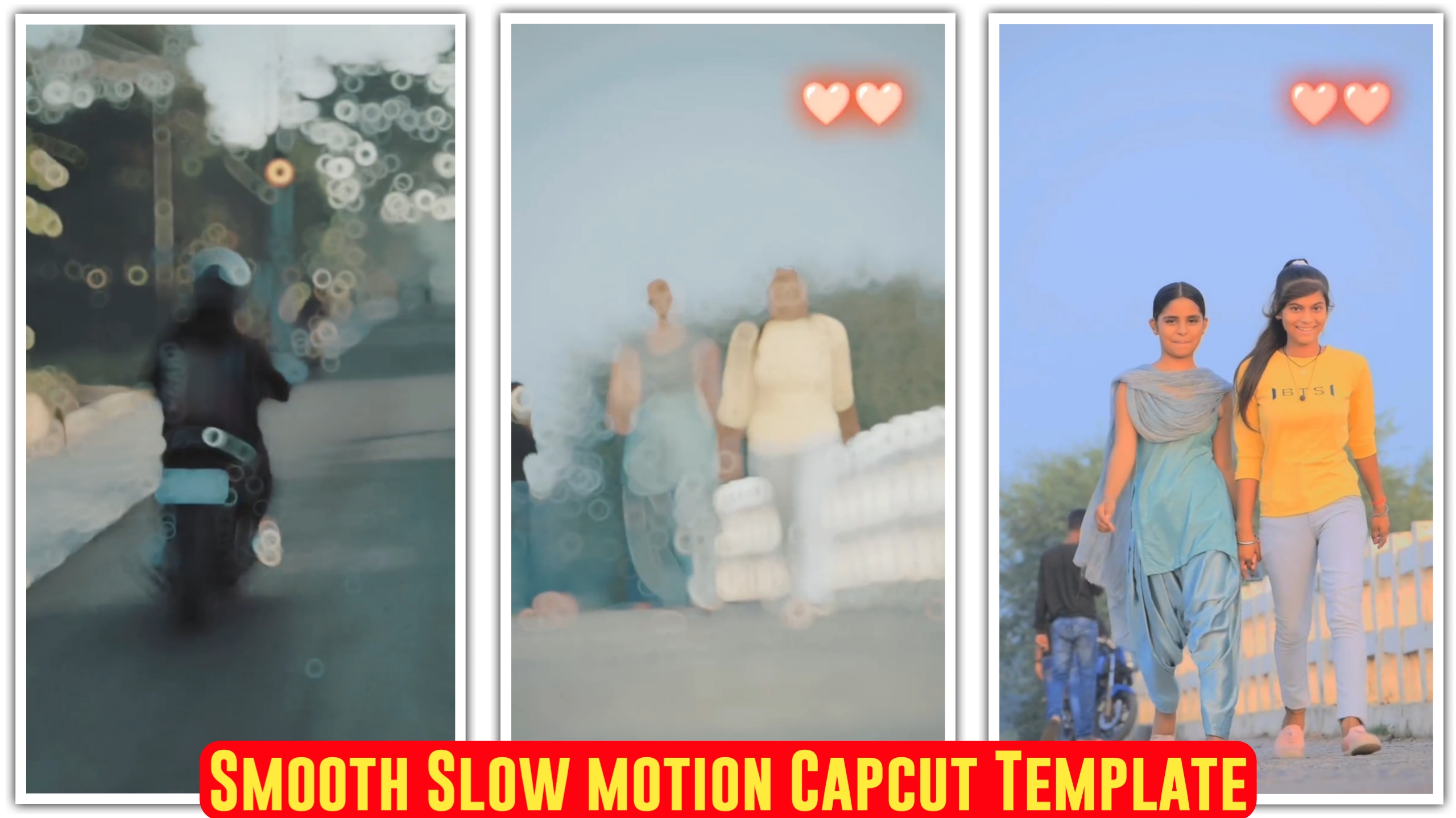 Blur + Smooth Slow Motion Capcut Template