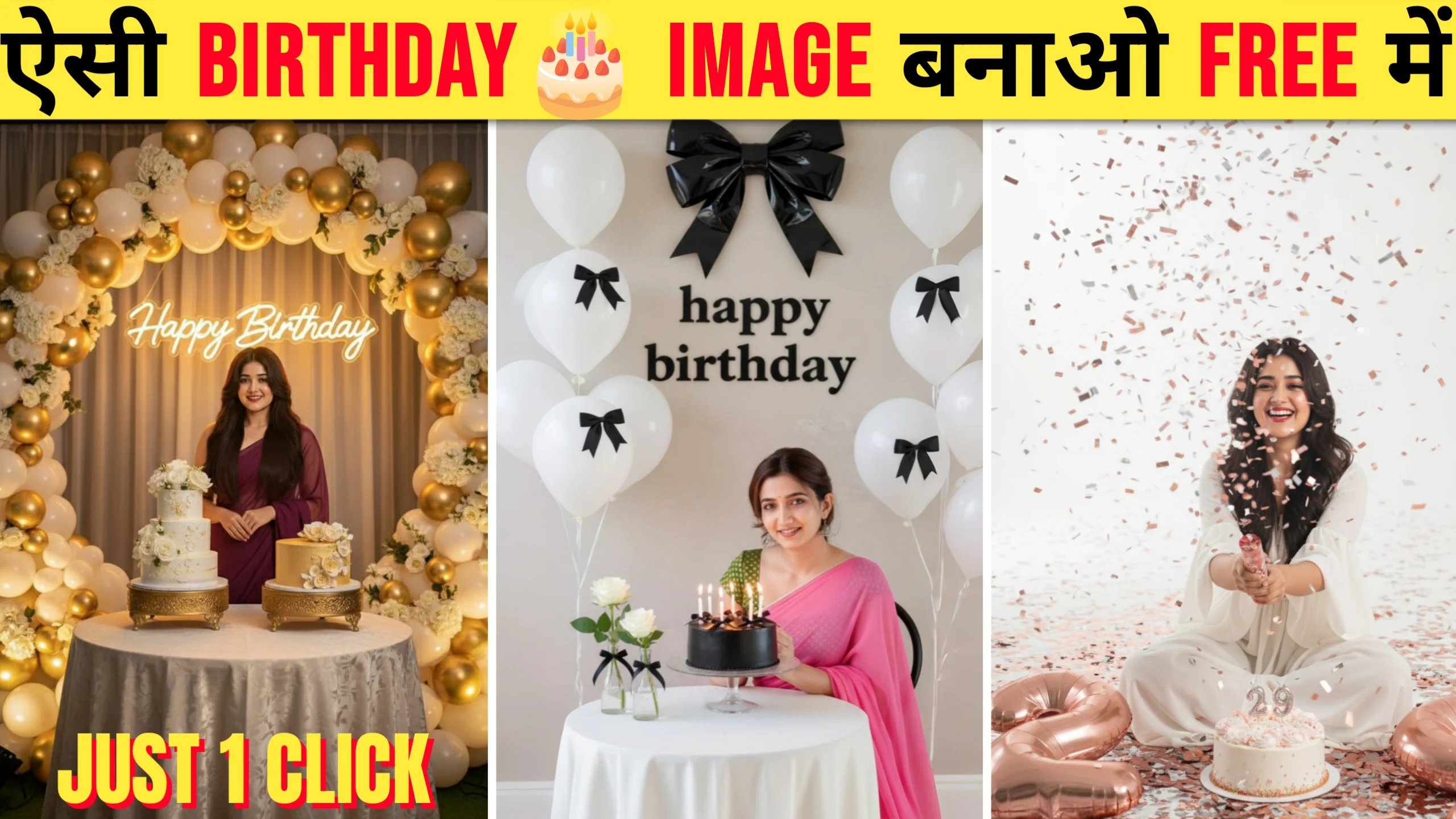 happpy birthday ai photo editing prompt