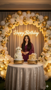 Happy Birthday AI photo
