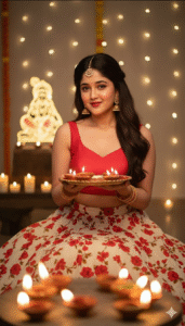 Viral Diwali AI photo editing