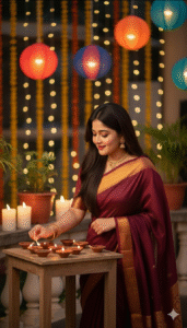 Diwali photo editing prompts 2025